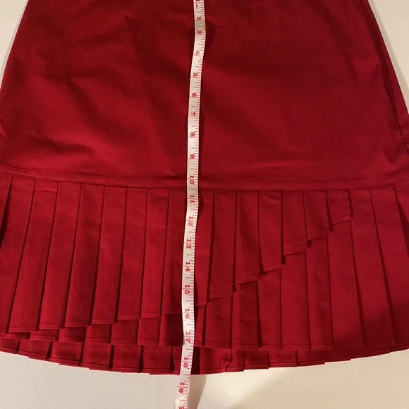Ann Taylor LOFT Red Stretch Skirt. Size 6. - Picture 6 of 6